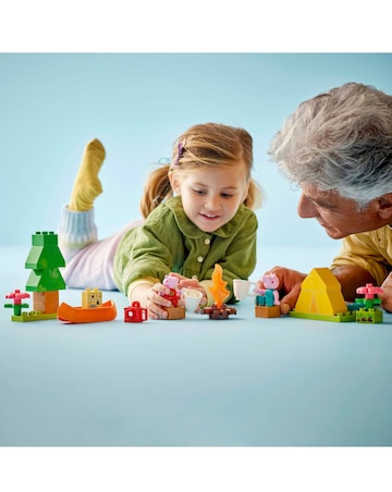 LEGO DUPLO Peppa Pig Camping Trip Toddler Learning Toy 10452