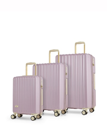 Rock Primrose 3pc Suitcase Set