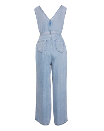 Lyocell Belted Jumpsuit