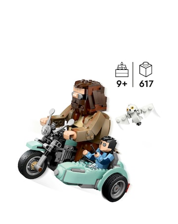 LEGO Harry Potter Hagrid & Harry's Motorcycle Ride Toy 76443