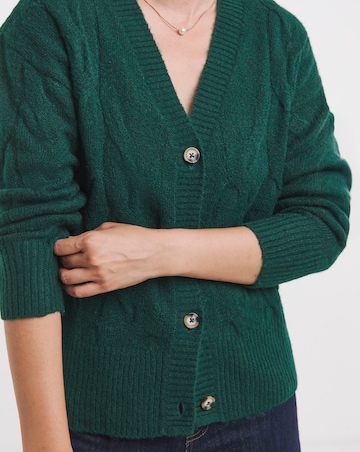 Emerald Cable Cardigan