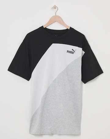 PUMA POWER Colourblock T-Shirt