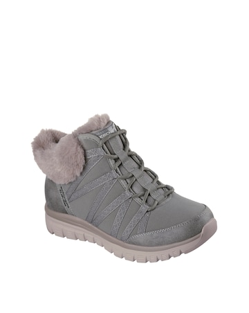 Skechers Graceful Slip Ins Spoty Cozy Boot - Standard Fit