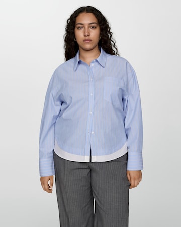 Mango Striped Double Shirt