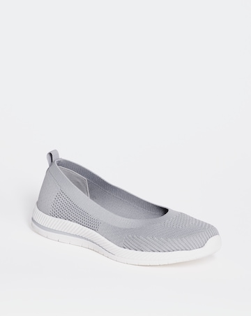Cushion Walk Fly Knit Ballerina E Fit