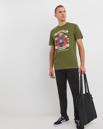 Joe Browns Santa`s Ride T-Shirt Long Length