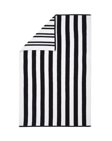 Bianca Reversible Stripe Jacquard Towels
