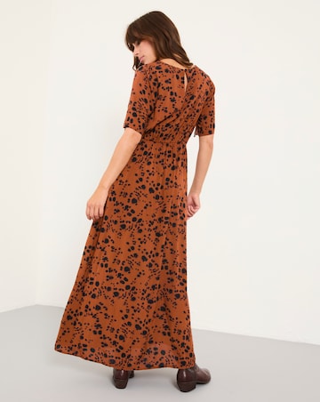 Fatface Winona Animal Midi Dress