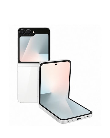 Samsung Galaxy Z Flip7 FE 256GB 5G - White - Galaxy AI