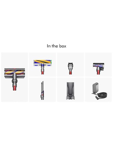 Dyson V15 Detect Absolute Cordless Vacuum Cleaner, Yellow/Nickel