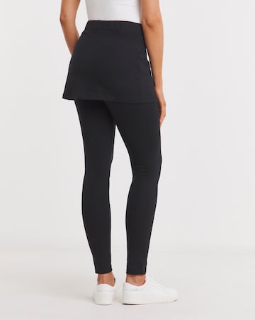 Joe Browns Black Essential 2 in 1 Skirt Legging
