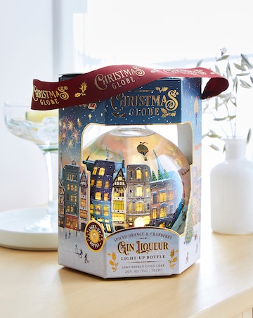 Light Up Snowglobe Orange & Cranberry Gin Liqueur 70cl