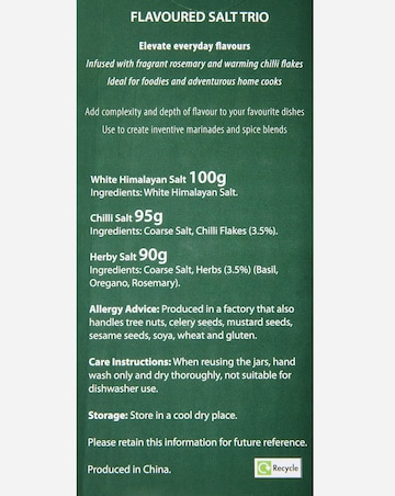 Flavoured Salt Trio Gift Set