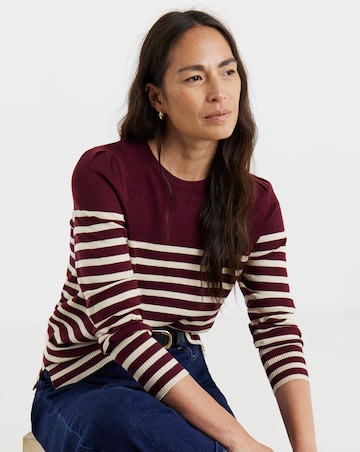 Stripe Crew Neck Jumper