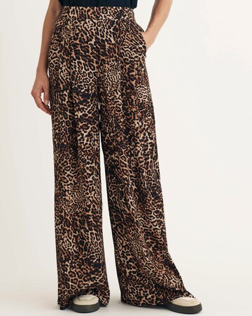 Nobody's Child Leopard Zeena Full Length Trouser