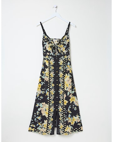 FatFace Phoebe Citrus Floral Midi Dress