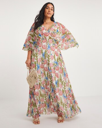 Joanna Hope Pleated Maxi Dress
