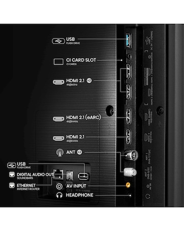 Hisense 65in 65U7NQTUK Smart 4K UHD HDR Mini-LED TV with Amazon Alexa