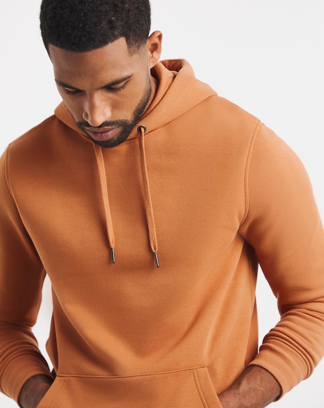 Overhead Hoodie Long- Coral