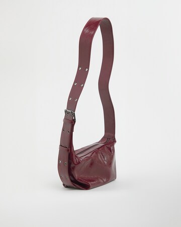 Burgundy Crossbody Sling Bag