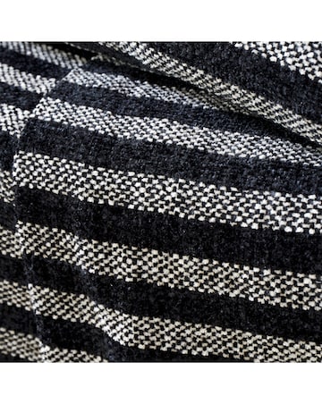 Catherine Lansfield Striped Chenille Throw