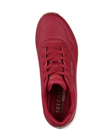 Skechers Uno Lace Up Fashion Trainer Standard Fit
