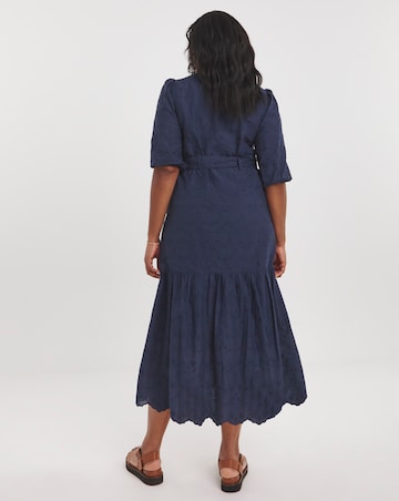 Joe Browns Molly Broderie Belted Midaxi Dress