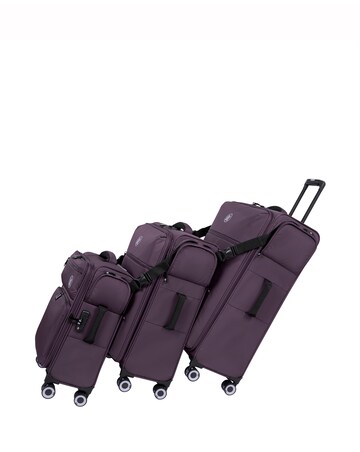 IT Luggage Simultaneous Connectable 3pc Suitcase Set