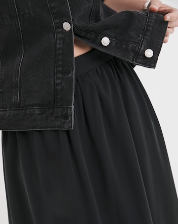 Laundered Full Maxi Skirt