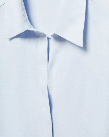 Mango Pure Linen Button Up Shirt