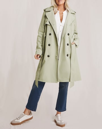 Julipa Reversible Quilted Trench Coat