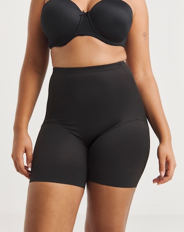 Naomi&Nicole Unbelievable Comfort Firm Control Waistline Bike Pant Black