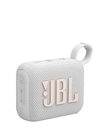 JBL GO 4 Compact Portable Speaker - White
