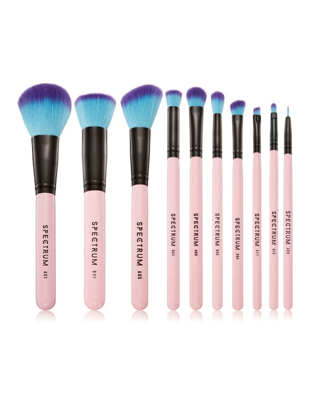 Spectrum 10 Piece Essential Makeup Brush Set