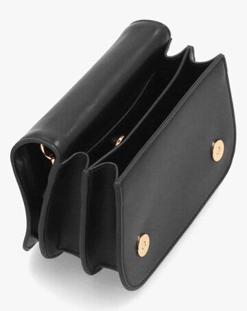 Love Moschino Quilted Black Embossed Top Handle Shoulder Bag