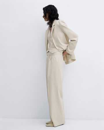 Mango Alicante Pleated Suit Trouser