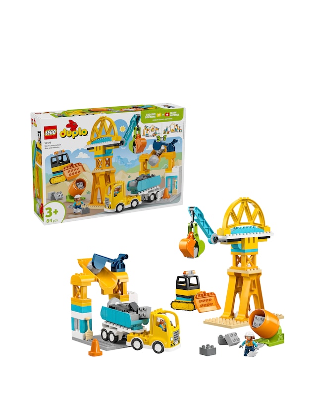 LEGO DUPLO 3 in 1 Construction Site and Vehicles 10476