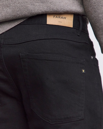Farah Elm Black Slim Fit Jean