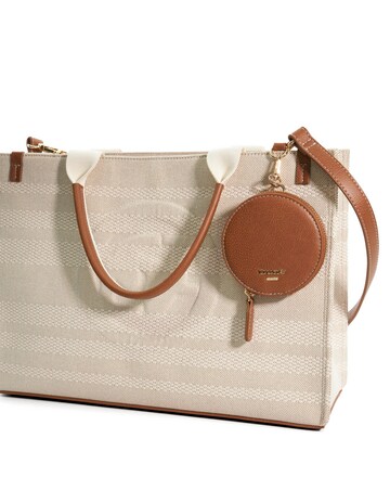 Dune Deltra Large Canvas Tote Bag