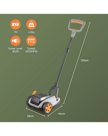 VonHaus - 18V Cordless Mini Lawn Mower