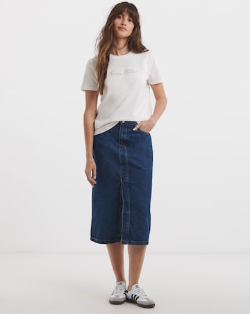 Tommy Hilfiger Lurex Script Crew Neck T-shirt