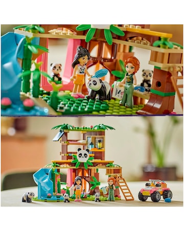 LEGO Friends Panda Sanctuary Animal Care Building Set Toy 42648
