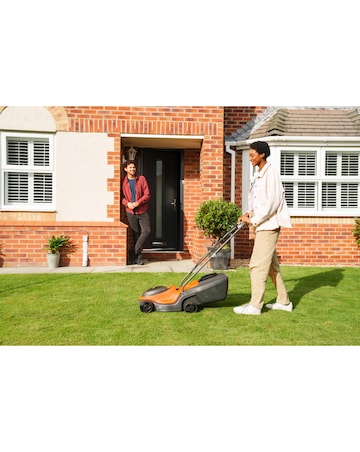 Flymo 18V SimpliMow 320 Cordless Lawnmower w/ 4.0Ah Battery & Charger