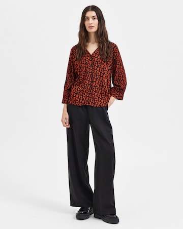 Selected Femme Printed Blouse