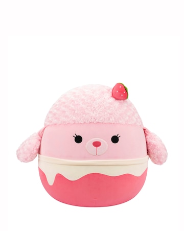 Squishmallows Jumbo Plush 20in - Chloe Strawberry Milkshake Poodle