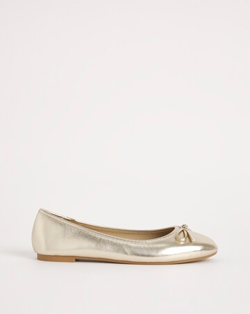 Selena Classic Flat Ballerina Shoes - Extra Wide Fit (EEE)