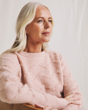 Julipa Blush Zig Zag Jumper