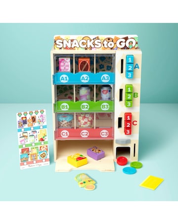 Melissa & Doug Sort, Stock, Select Wooden Vending Machine Play Set