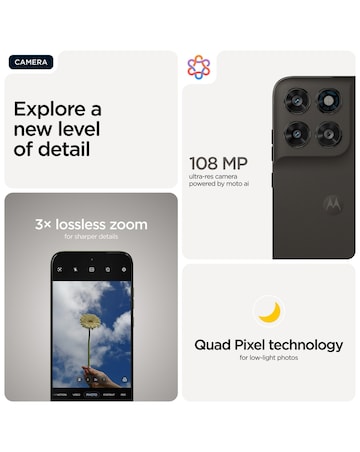 Motorola Moto G77 128GB - Black Olive