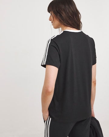 adidas 3 Stripe T-Shirt